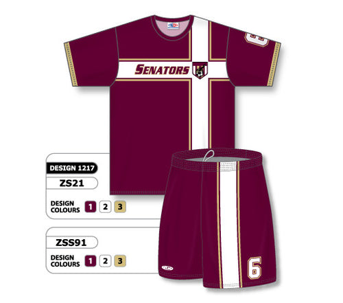 Athletic Knit Custom Sublimated Soccer Uniform Set Design 1217 (ZS21S-1217)