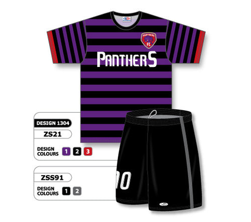 Athletic Knit Custom Sublimated Soccer Uniform Set Design 1304 (ZS21S-1304)