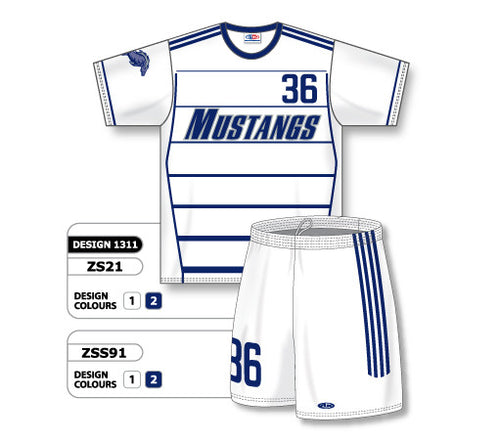 Athletic Knit Custom Sublimated Soccer Uniform Set Design 1311 (ZS21S-1311)