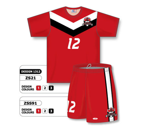 Athletic Knit Custom Sublimated Soccer Uniform Set Design 1312 (ZS21S-1312)