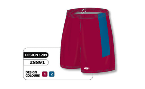 Athletic Knit Custom Sublimated Soccer Short Design 1209 (ZSS91-1209)