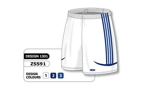 Athletic Knit Custom Sublimated Soccer Short Design 1301 (ZSS91-1301)