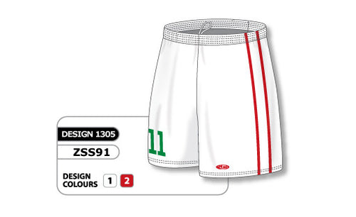 Athletic Knit Custom Sublimated Soccer Short Design 1305 (ZSS91-1305)