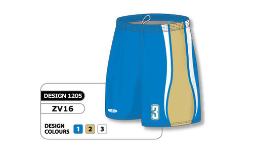 Athletic Knit Custom Sublimated Volleyball Short Design 1205 (ZVS91-1205)