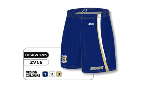 Athletic Knit Custom Sublimated Volleyball Short Design 1209 (ZVS91-1209)
