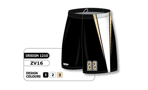 Athletic Knit Custom Sublimated Volleyball Short Design 1210 (ZVS91-1210)