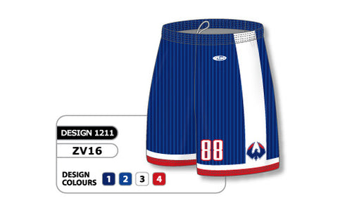 Athletic Knit Custom Sublimated Volleyball Short Design 1211 (ZVS91-1211)